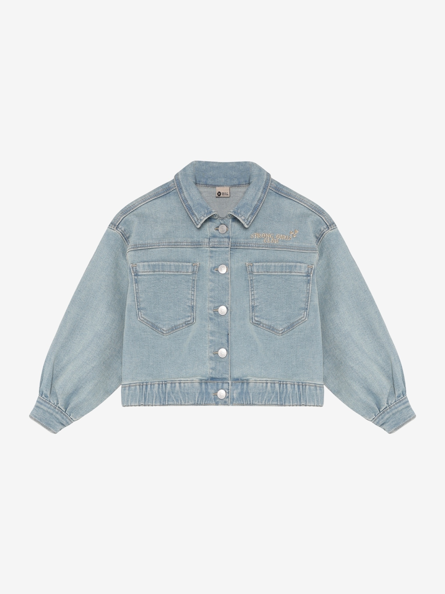 Daily7 - Denim jacket - Medium blue denim - Spruit kids conceptstore