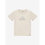 Daily7 - T-shirt rebel print - Creme grey melange