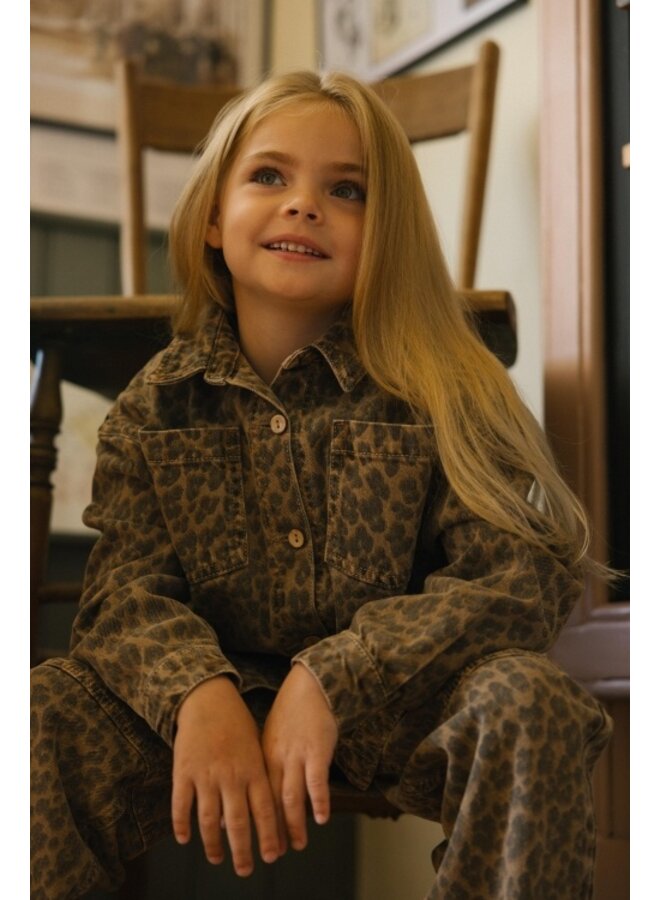 Charlie Petite - Pascalle jacket - Tiger print