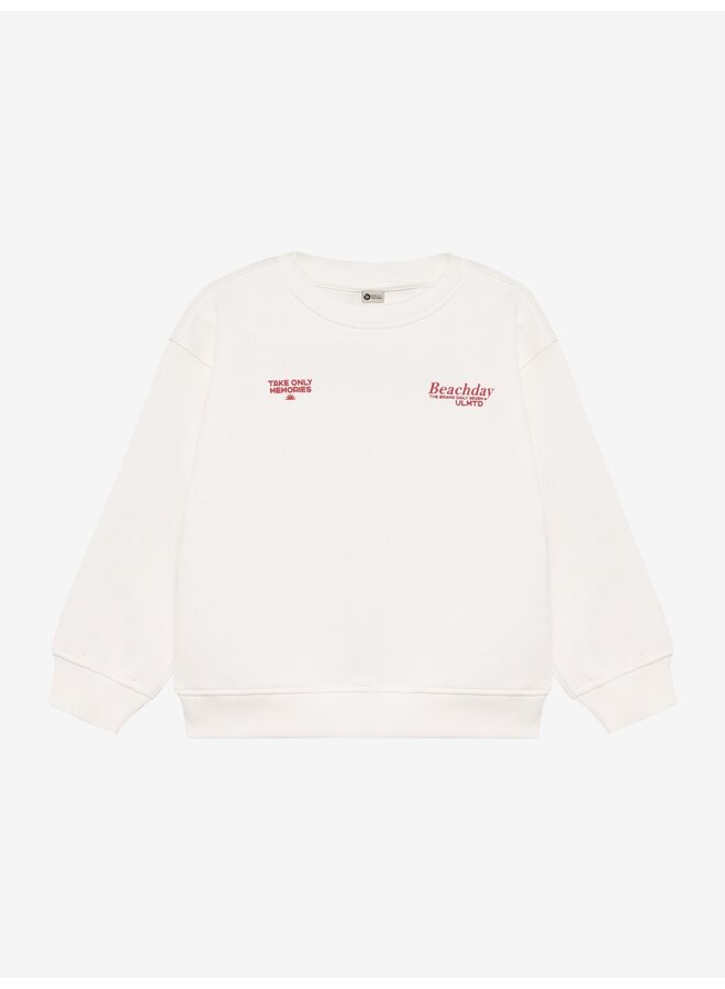 Daily7 - Oversized sweater artwork - Egret