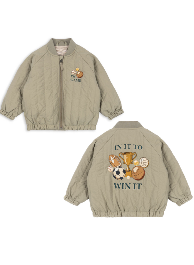 Konges Sløjd - Juno bomber jacket - Laurel oak