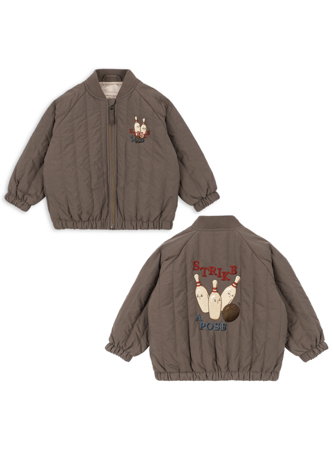 Konges Sløjd - Juno bomber jacket - Walnut