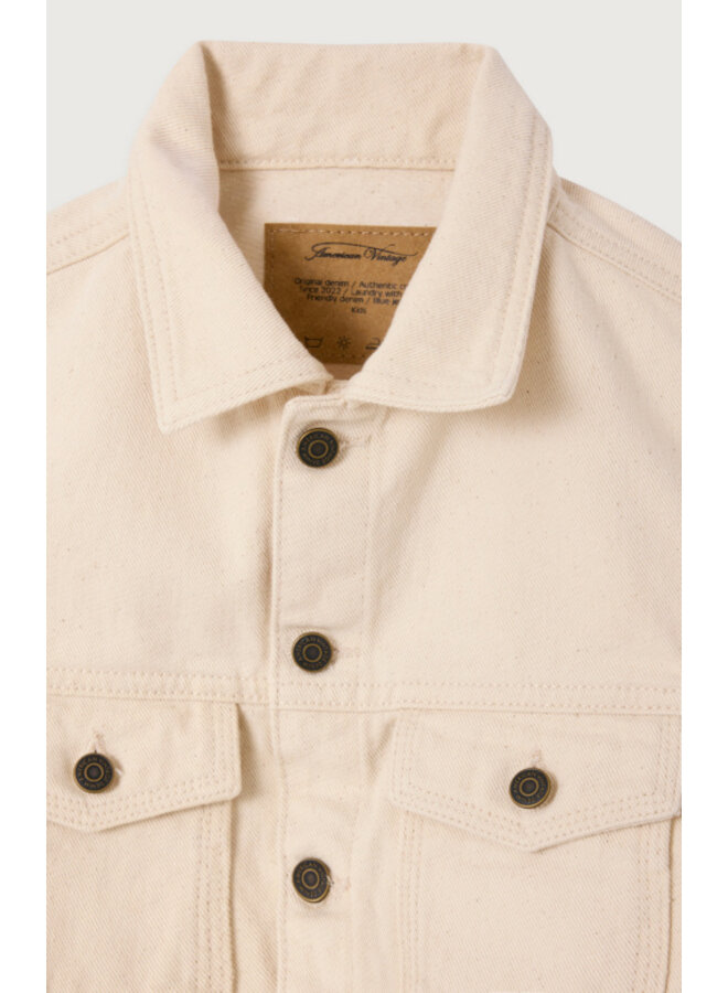 American Vintage - Snopdog gilet – Ecru