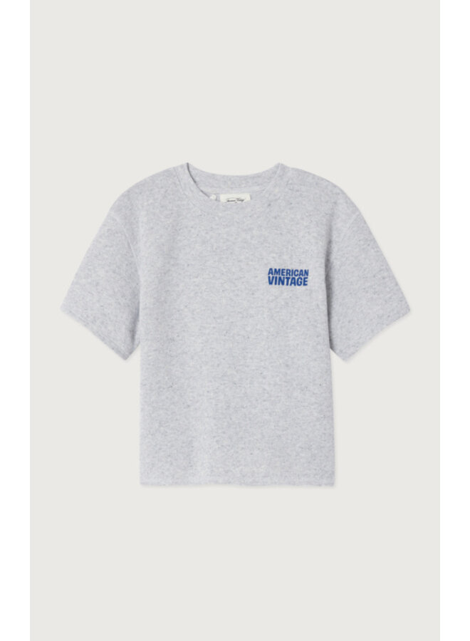American Vintage - Evona t-shirt - Gris clair chine