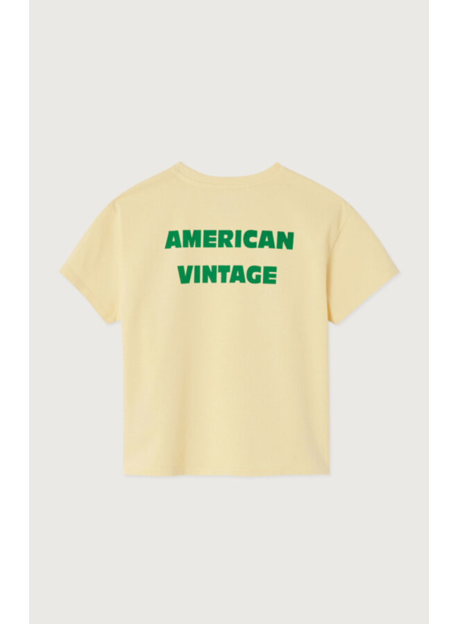 American Vintage - Fizvalley t-shirt - Creme anglaise