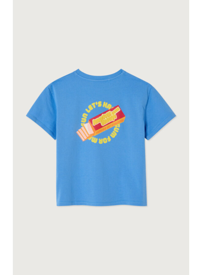 American Vintage - Fizvalley t-shirt - Celeste vintage