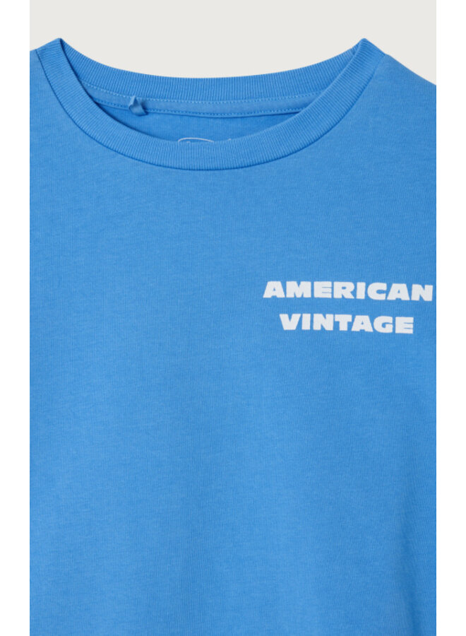 American Vintage - Fizvalley t-shirt - Celeste vintage