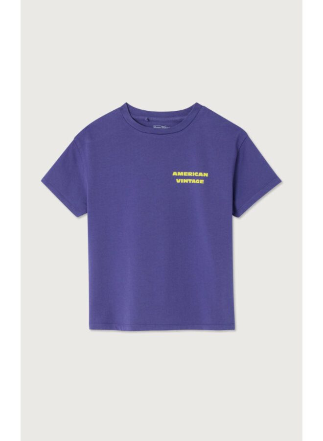 American Vintage - Fizvalley t-shirt - Myrtille vintage