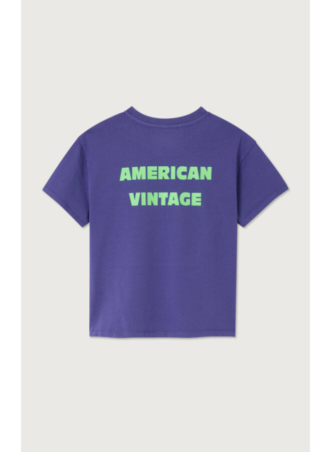American Vintage - Fizvalley t-shirt - Myrtille vintage