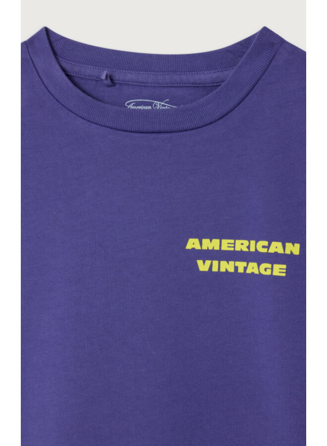 American Vintage - Fizvalley t-shirt - Myrtille vintage