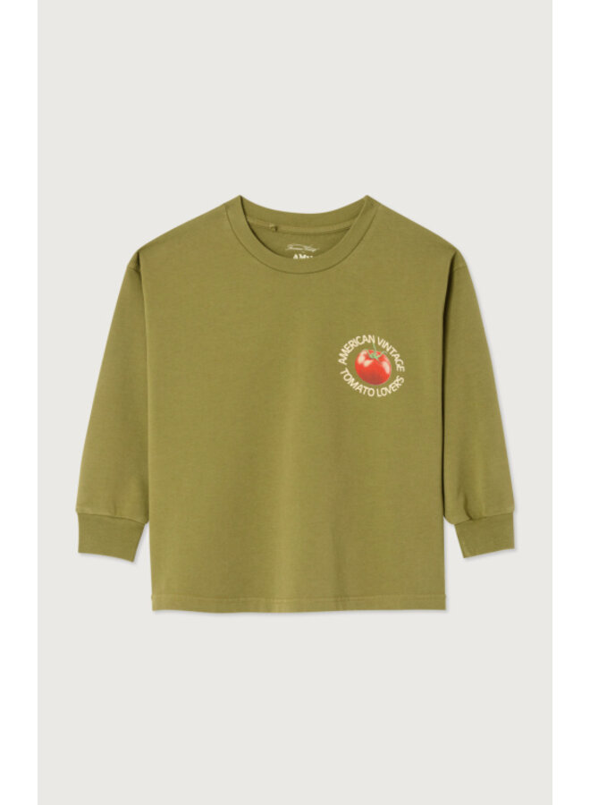 American Vintage - Fizvalley t-shirt ML - Herbes de provence vintage