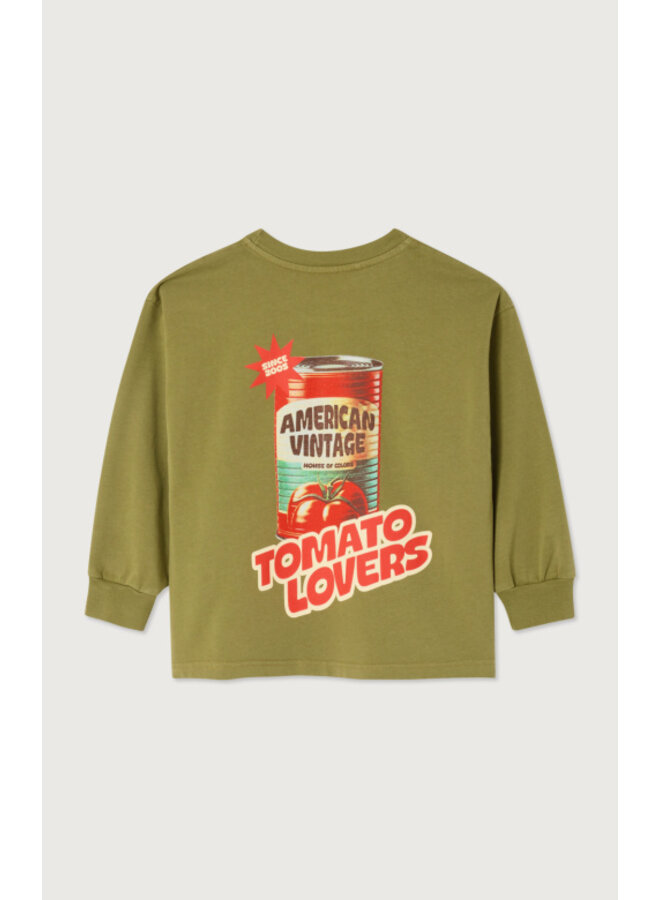 American Vintage - Fizvalley t-shirt ML - Herbes de provence vintage