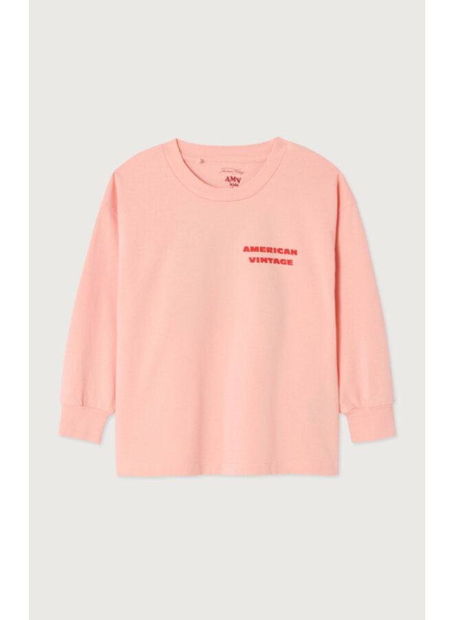 American Vintage - Fizvalley t-shirt ML - Sorbet vintage
