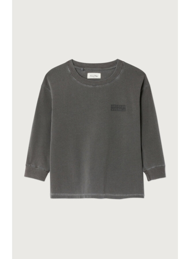 American Vintage - Pymaz t-shirt ML - Vintage carbone