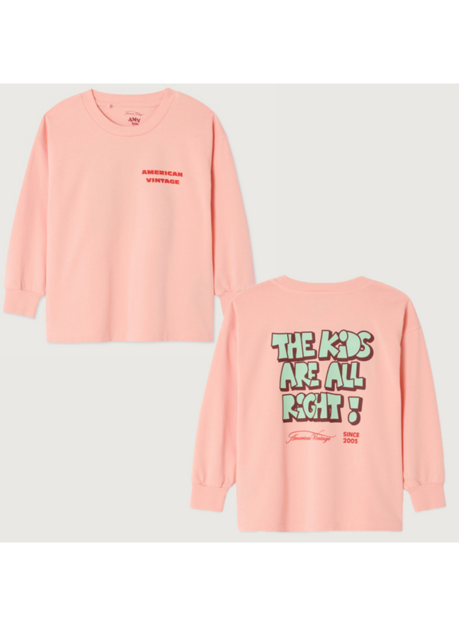 Fizvalley t-shirt ML - Sorbet vintage