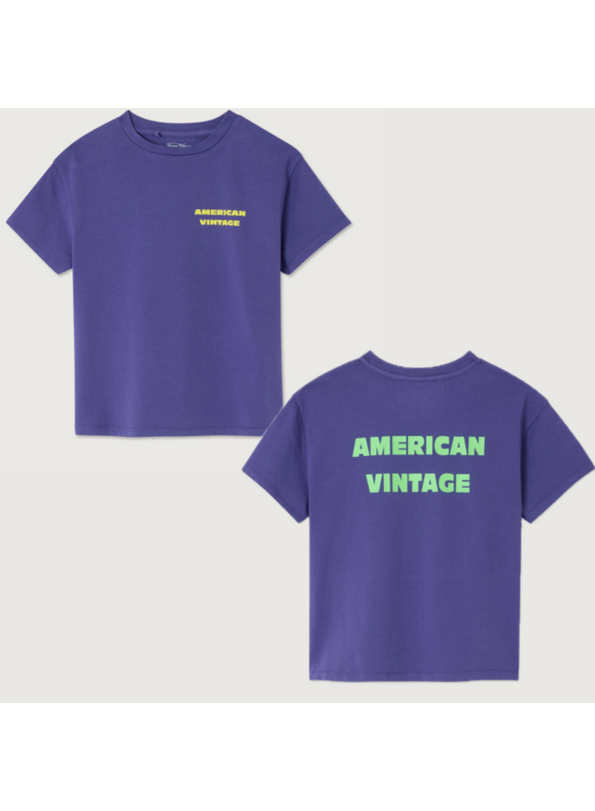 Fizvalley t-shirt - Myrtille vintage