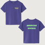 American Vintage - Fizvalley t-shirt - Myrtille vintage