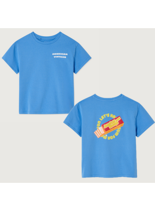 Fizvalley t-shirt - Celeste vintage