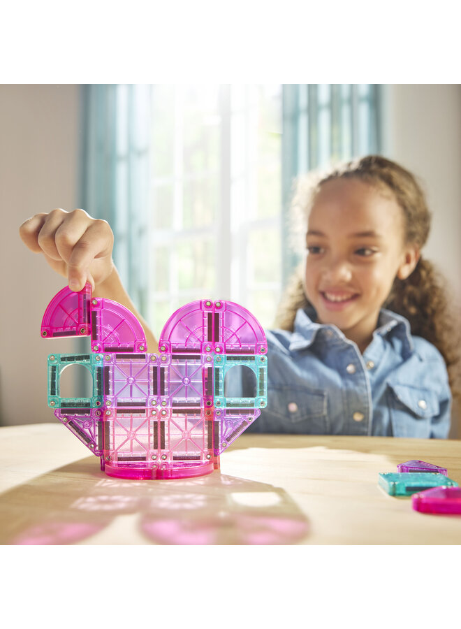 MAGNA-TILES - MicroMAGS heart to heart travel set