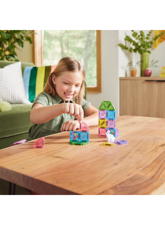 MAGNA-TILES - MicroMAGS spring garden travel set
