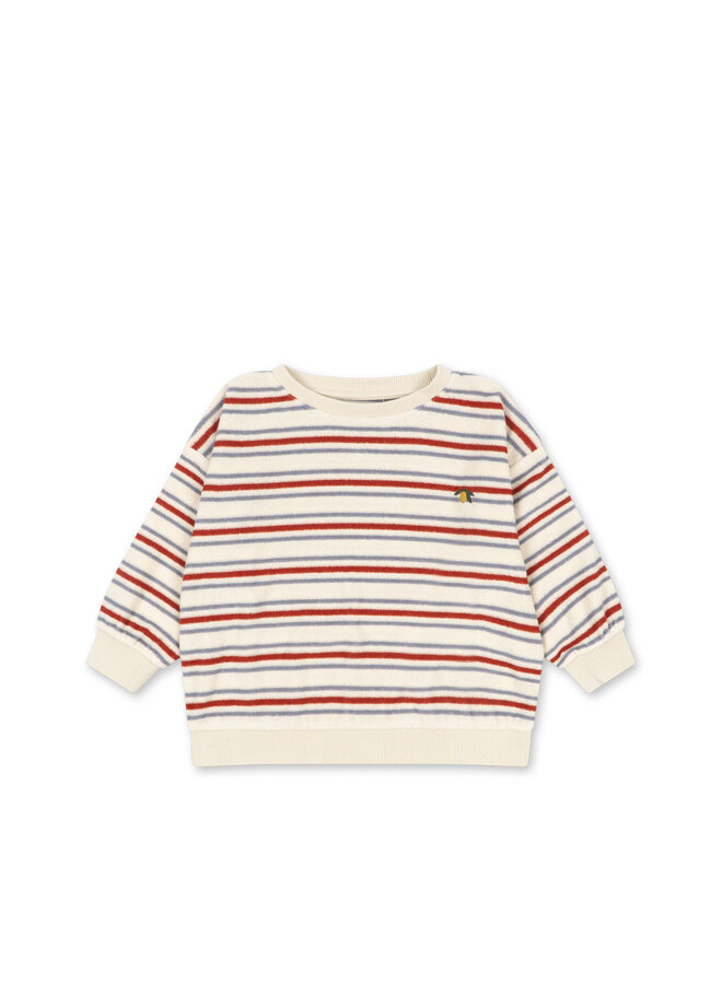 Konges Sløjd - Itty rib sweat shirt - Wind stripe