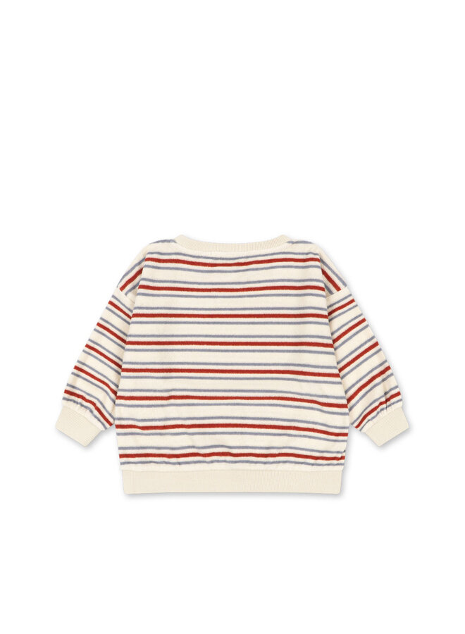 Konges Sløjd - Itty rib sweat shirt - Wind stripe