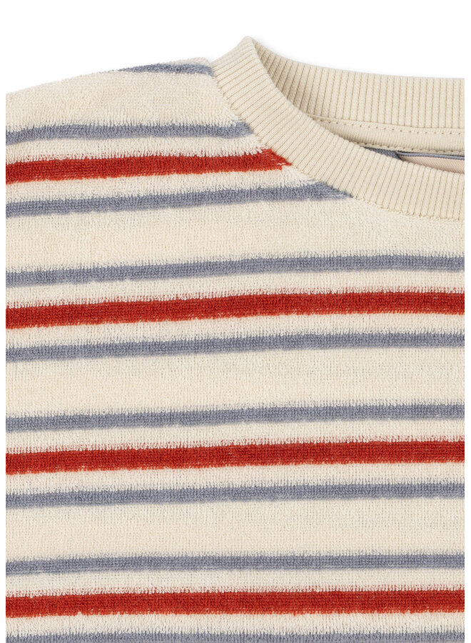 Konges Sløjd - Itty rib sweat shirt - Wind stripe