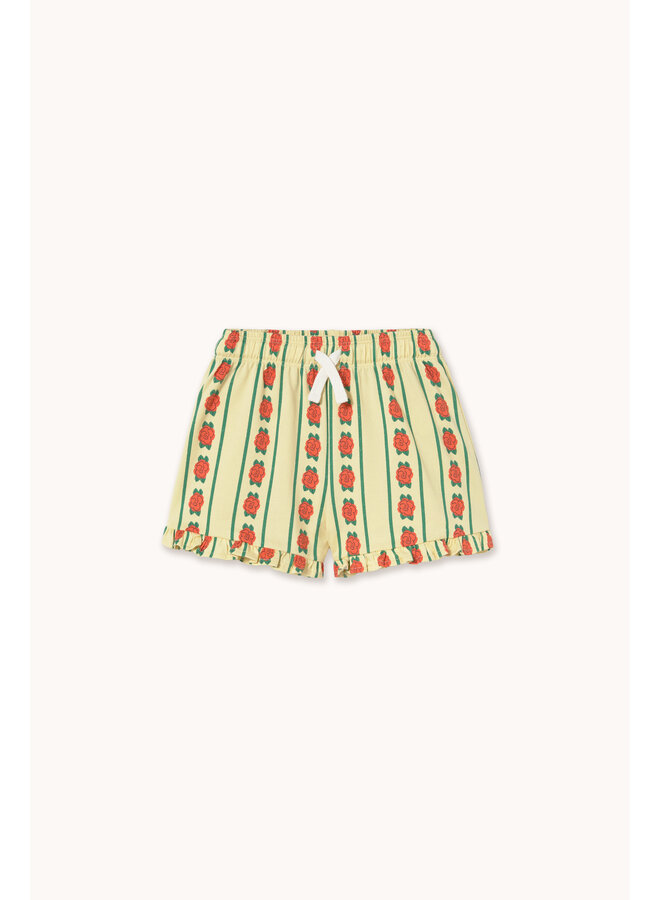 Rose pattern shorts