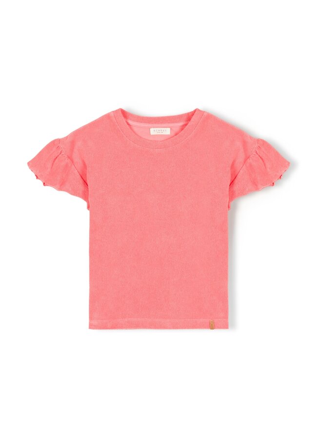 Fly t-shirt terry - Coral