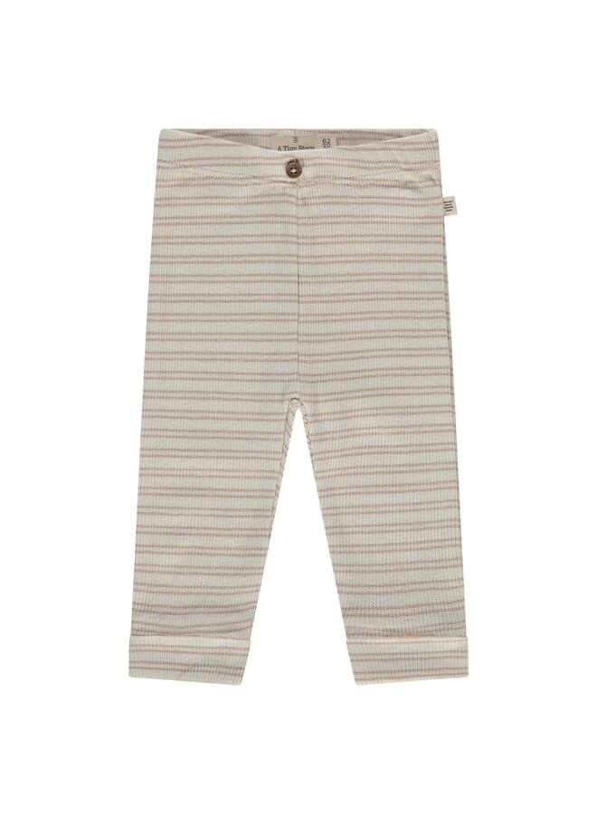 A Tiny Story - Baby pants stripes - Nougat