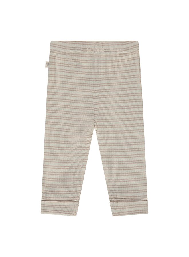 A Tiny Story - Baby pants stripes - Nougat