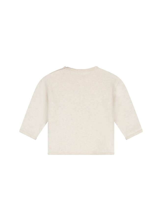 A Tiny Story - Baby pullover - Ecru melange