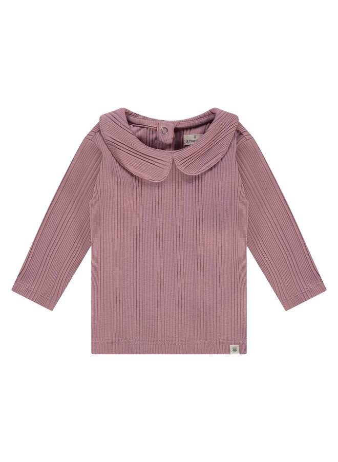 Baby t-shirt long sleeve - Rouge