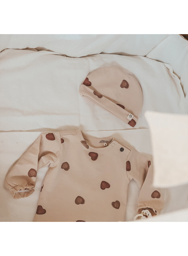 Your Wishes - Candy newborn hat – Oyster gray