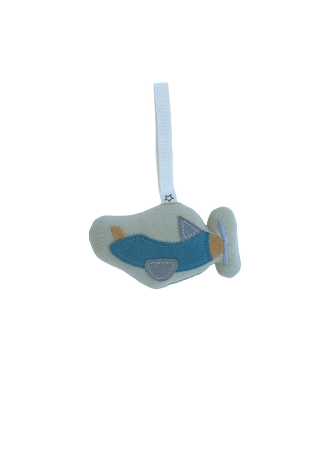 Avion pacifier cord hanger - Goblin blue