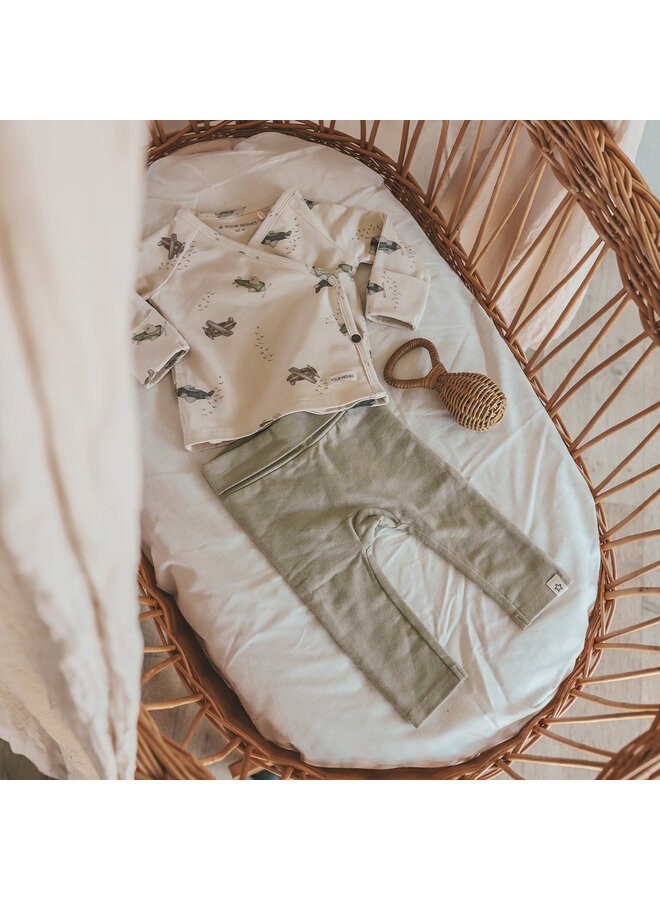 Your Wishes - Solid fitted pants – Elm