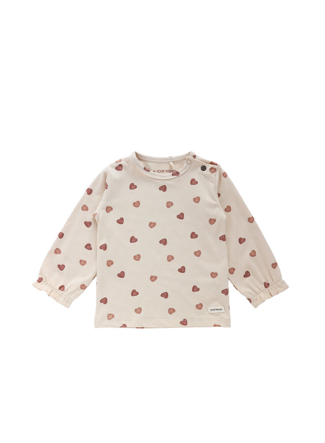 Candy romance longsleeve – Oyster gray