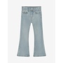 Daily7 - Denim flared fit bow - Medium blue denim