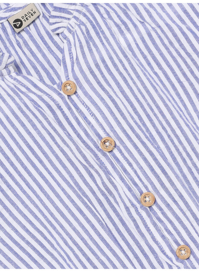 Daily7 - Dress stripe ruffle - Lolite