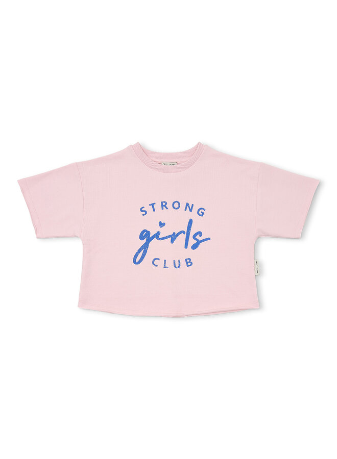 T-shirt strong girls - Pale lilac