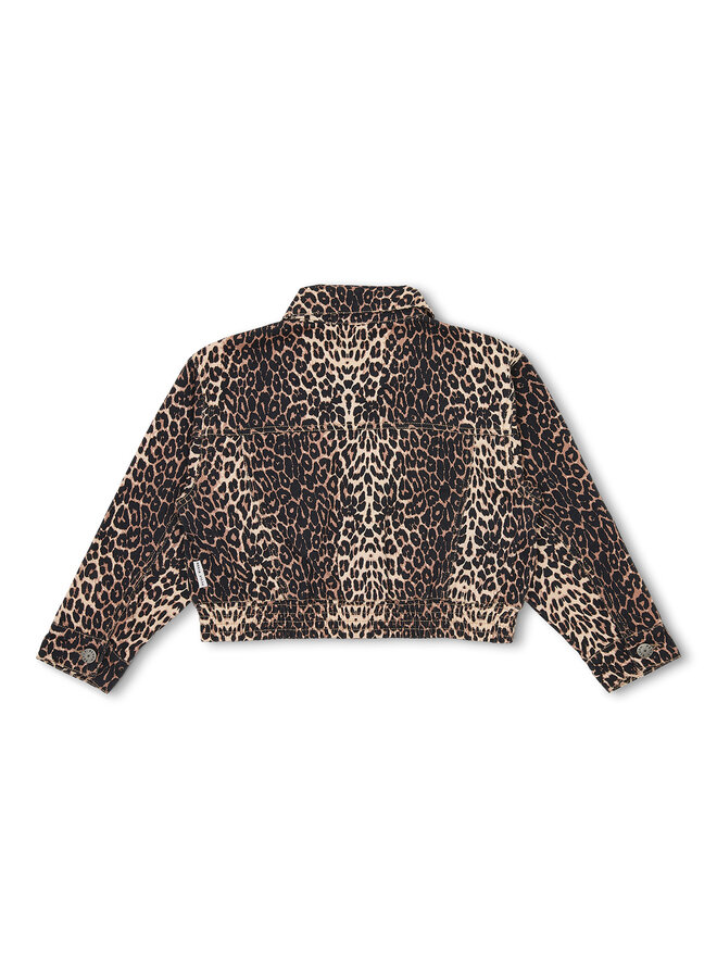 Petit Blush - Leopard jacket - Leopard AOP