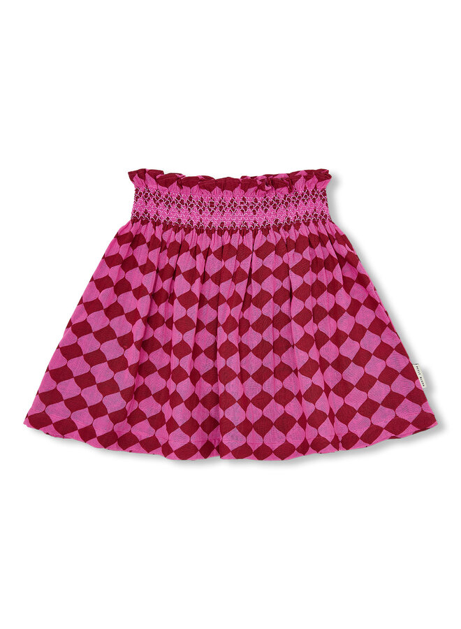 Petit Blush - Mini smock skirt - Berry blush