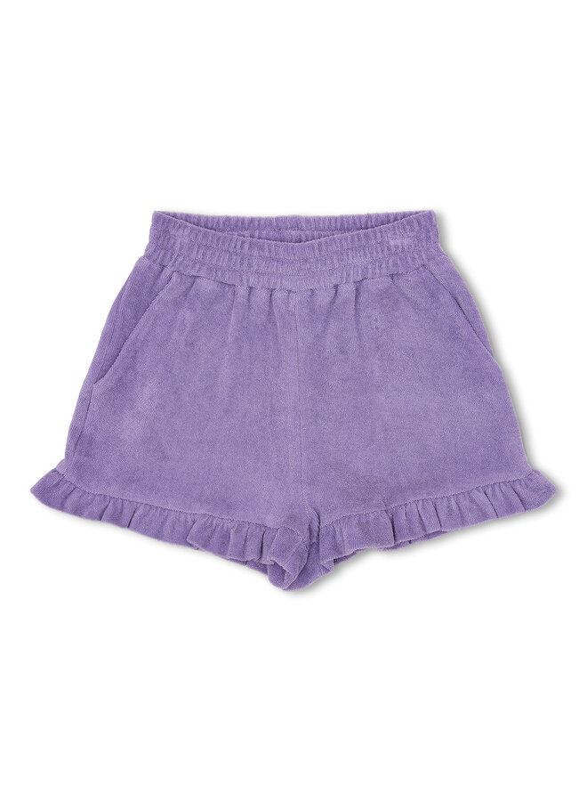 Towel short - Chalk violet