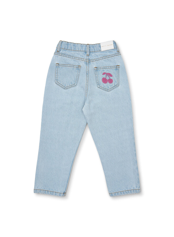 Petit Blush - Baggy fit jeans - Washed light blue