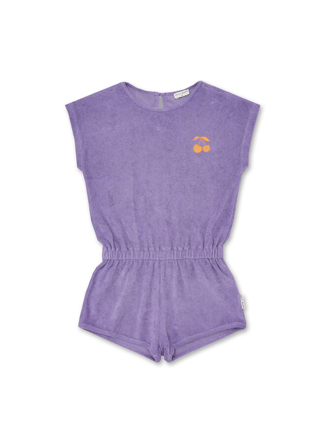 Petit Blush - Towel jumpsuit - Chalk violet