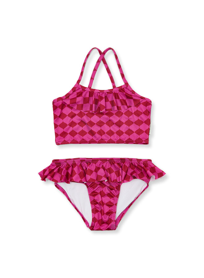 Petit Blush - Ruffle bikini - Berry blush