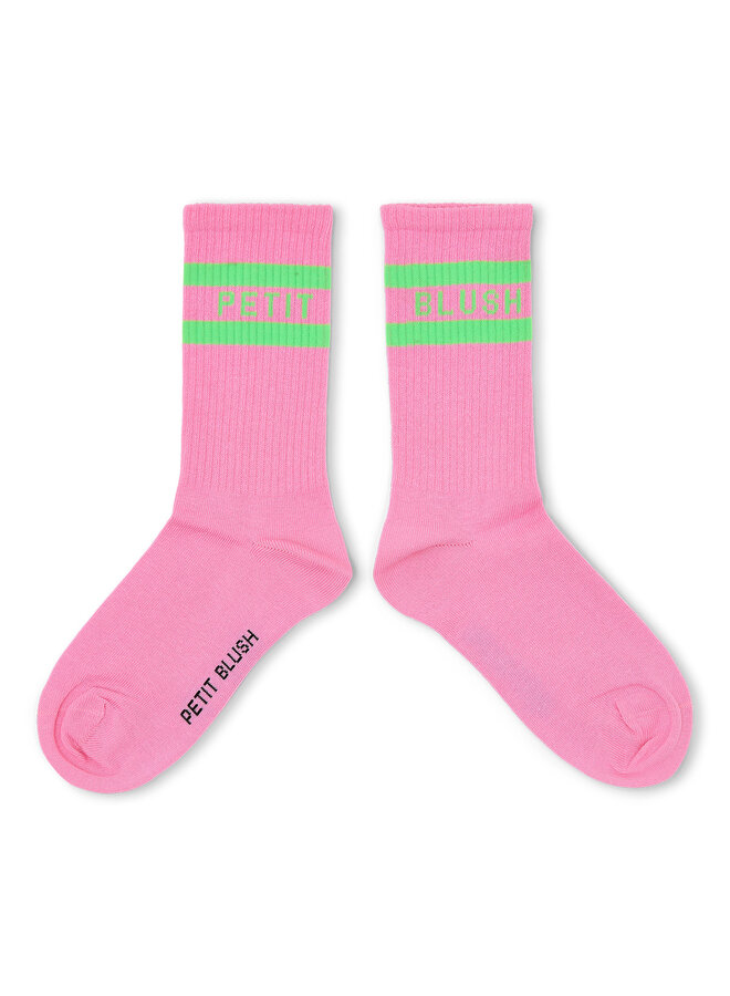 Sport socks - Lemonade/Neon green