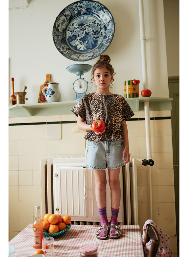 Petit Blush - Sport socks - Rose/Dazling blue