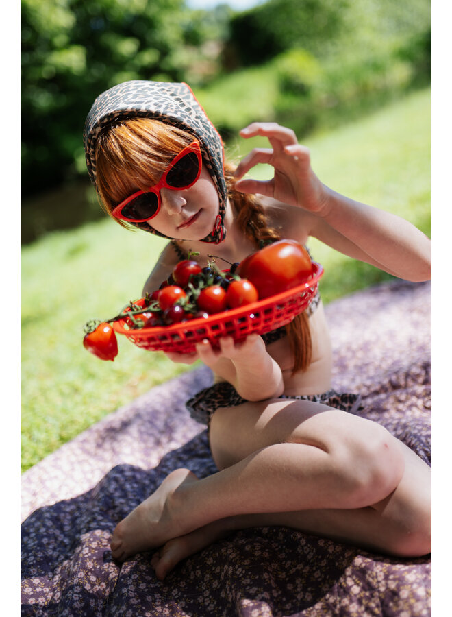 Petit Blush - Scarf - Leopard AOP