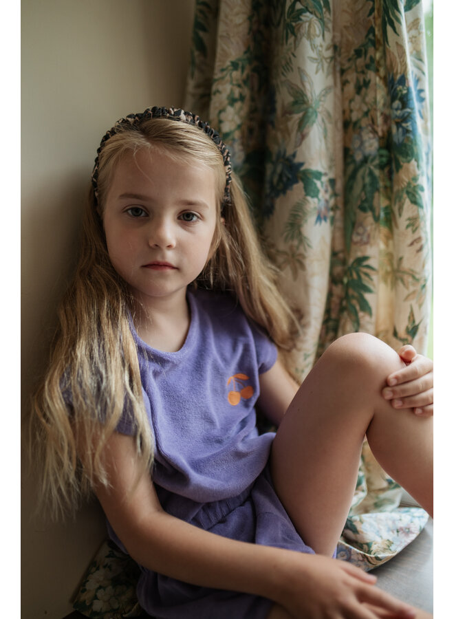 Petit Blush - Towel jumpsuit - Chalk violet